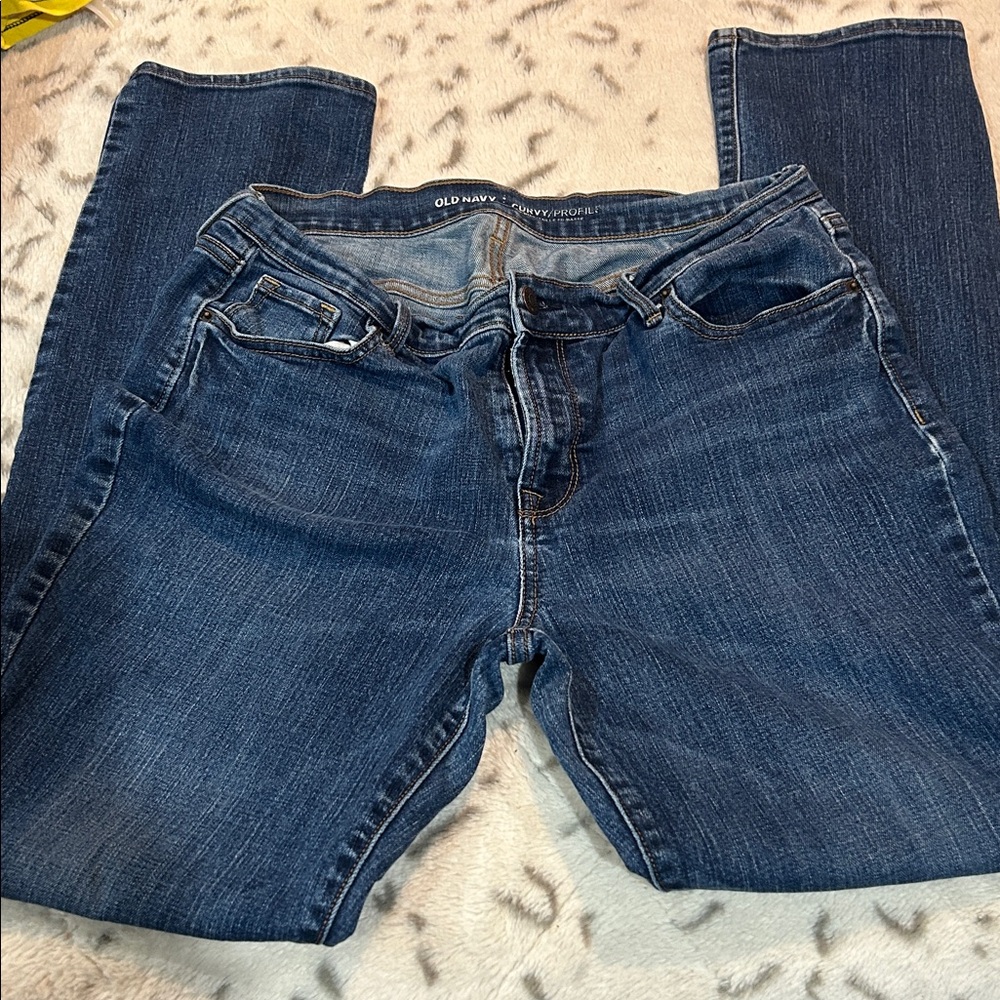 Old Navy Women's Deep Indigo Skinny Jeans